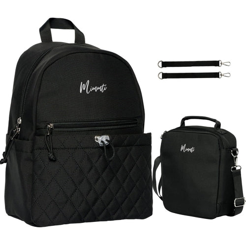 MIMMTI® Mini luiertas rugzak en kinderrugzak in één